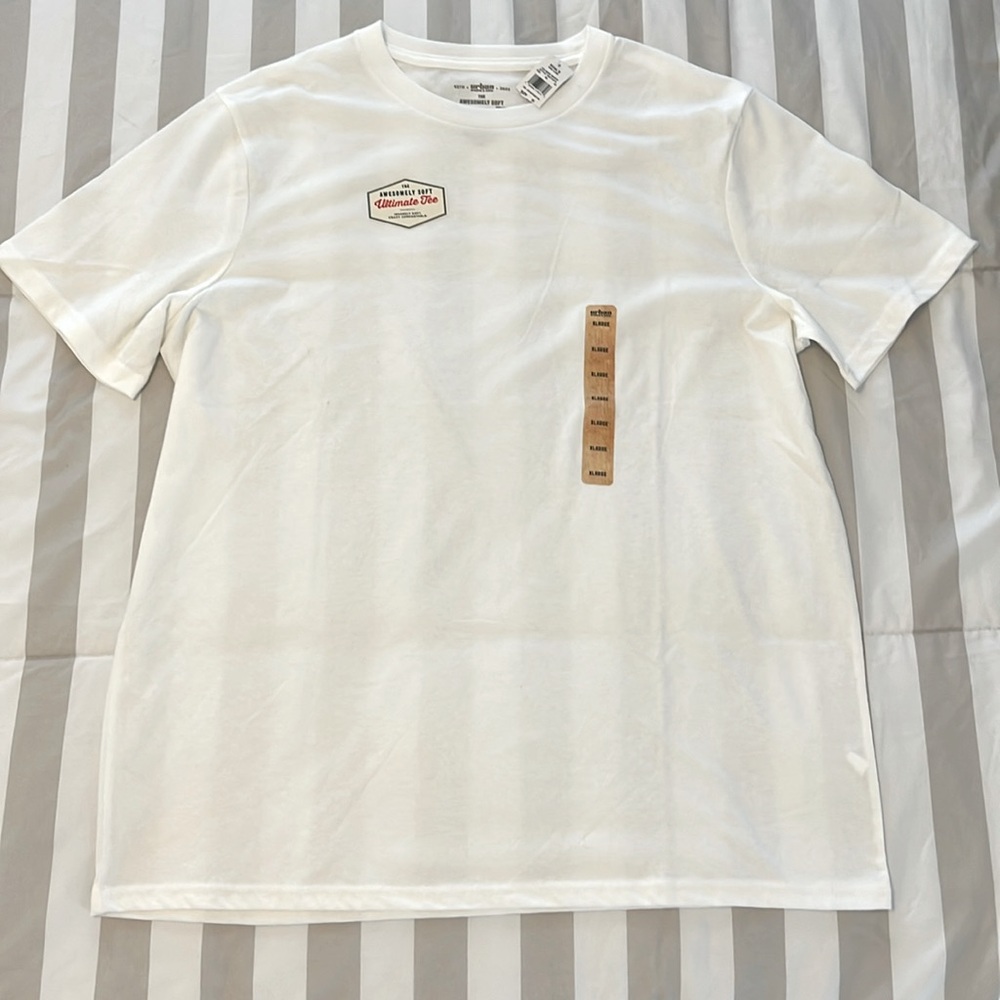 Urban pipeline brand, Awesomely soft Ultimate tee, iXL, white,